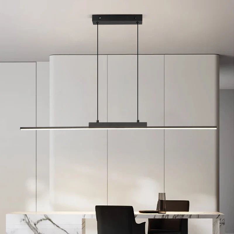 Nowoczesna Poprzeczna Lampa Wisząca LED Do Jadalni
