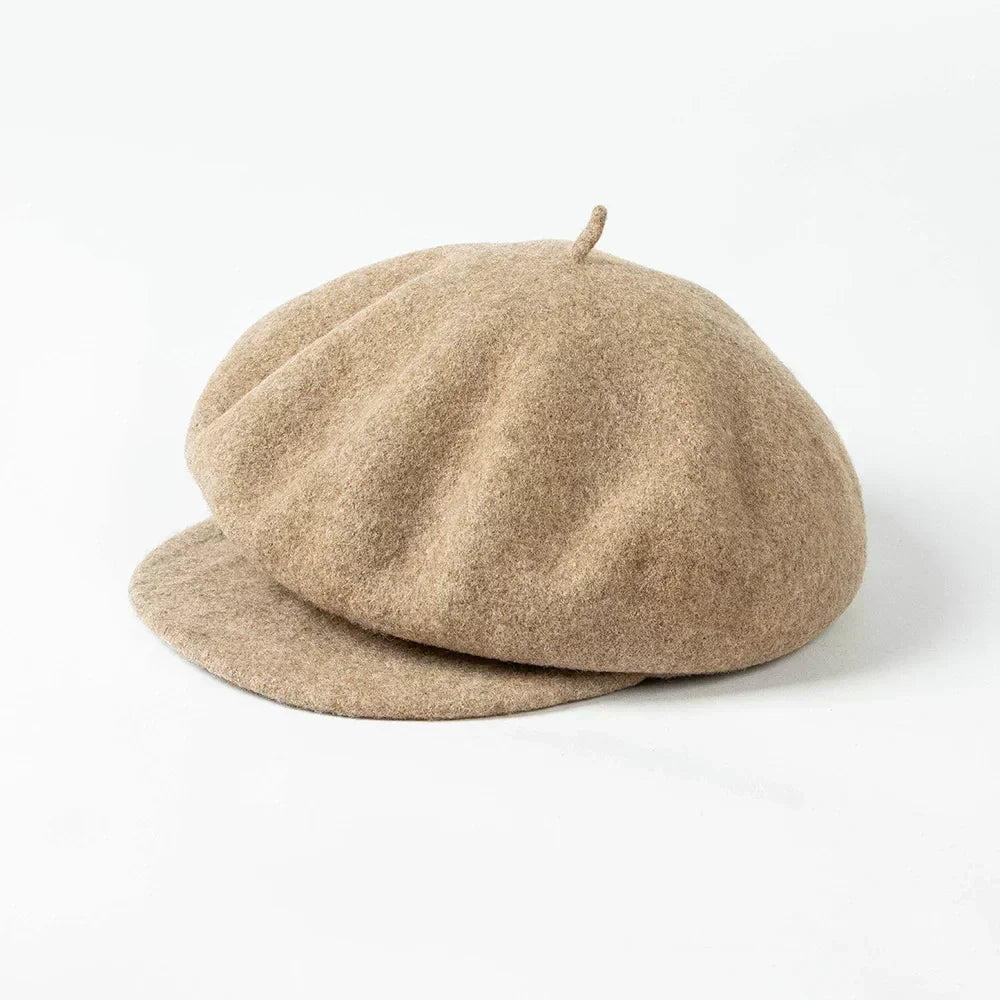Colette – Beret z wełnianego filcu