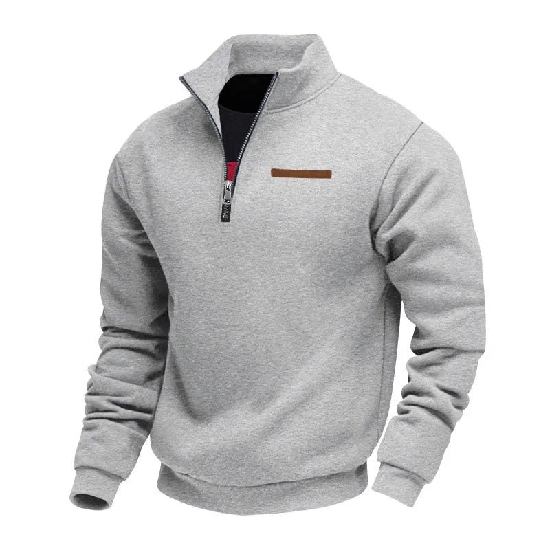 Rafael – Bluza Premium Half-Zip z miękkiego polaru