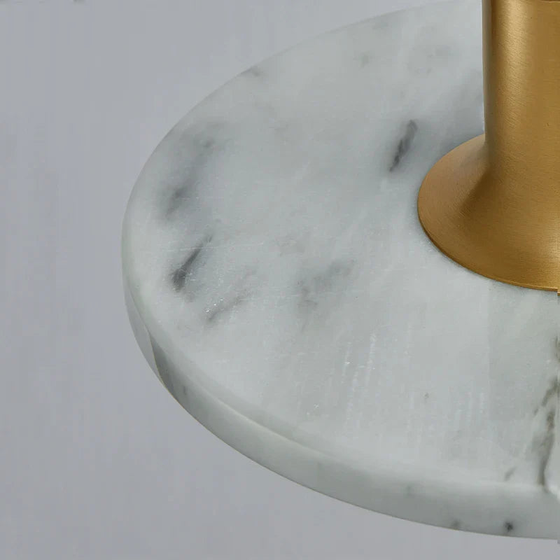 Nowoczesna Lampa Wisząca z Detalem w Stylu Marmuru