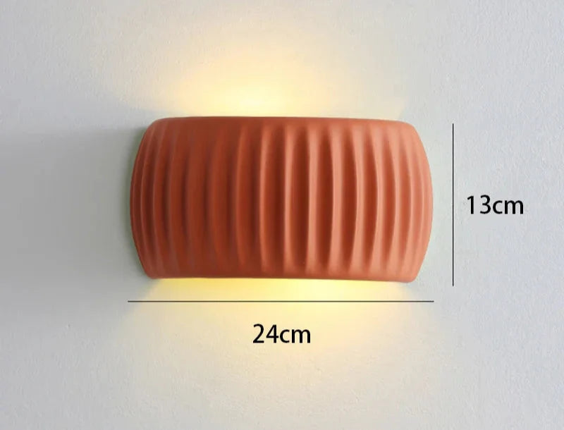 Ceramiczna Lampa Ścienna LED – Nowoczesne Oświetlenie Dekoracyjne