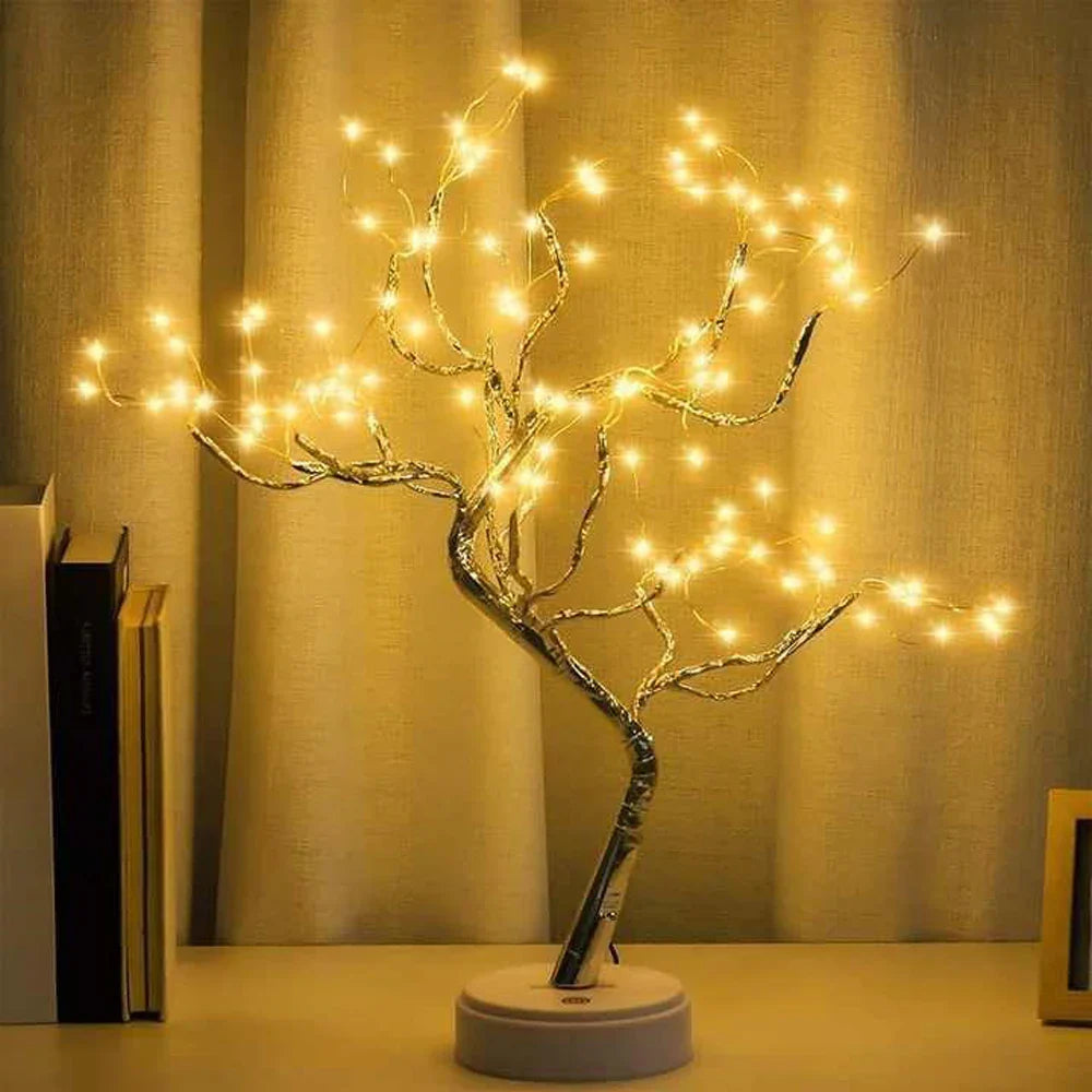 Lampa dekoracyjne drzewko LED