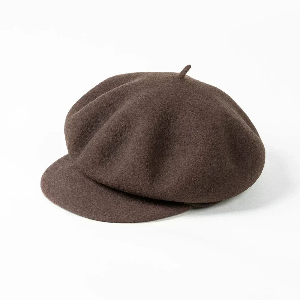 Colette – Beret z wełnianego filcu