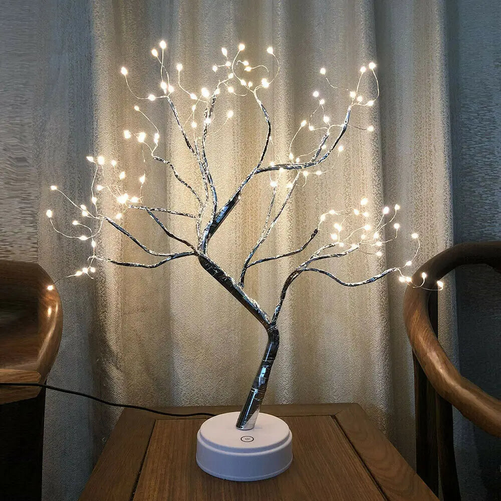 Lampa dekoracyjne drzewko LED