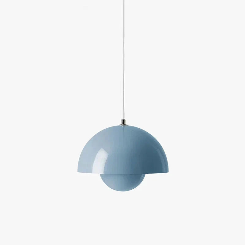 Lampa wisząca LED o półkulistym kształcie