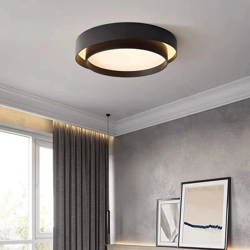 Nowoczesna Lampa Sufitowa LED – Elegancki Okrągły Plafon do Salonu i Sypialni