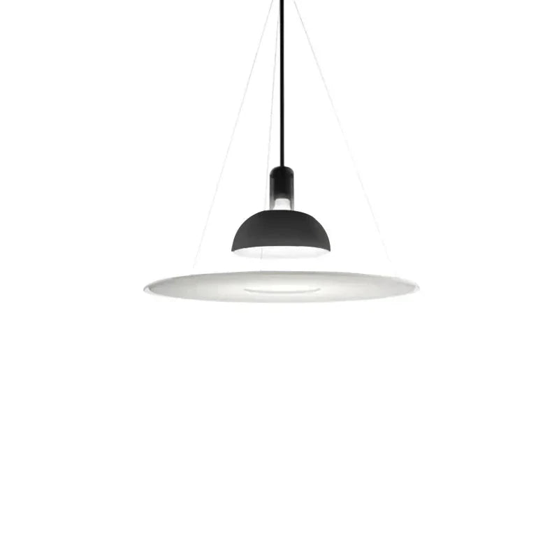 Nowoczesna lampa wisząca z podwójnym designem