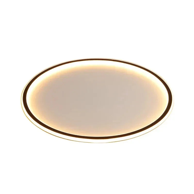 Nowoczesna lampa sufitowa LED w kształcie okręgu