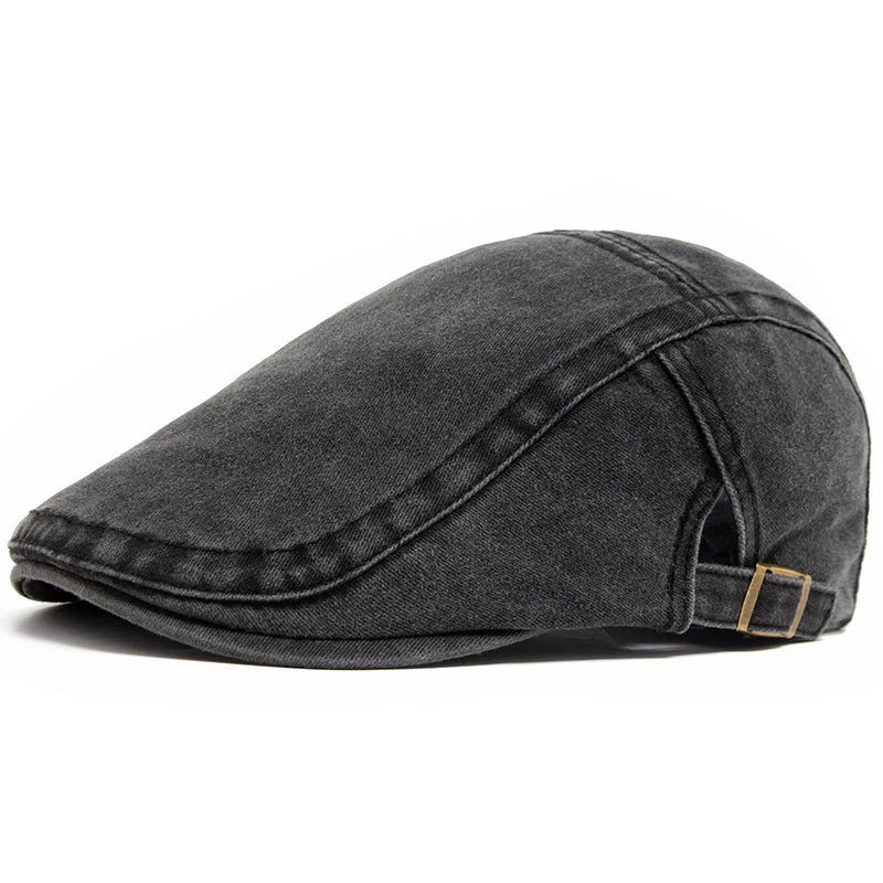 Jakub – Stylowa czapka typu flat cap na każdą porę roku
