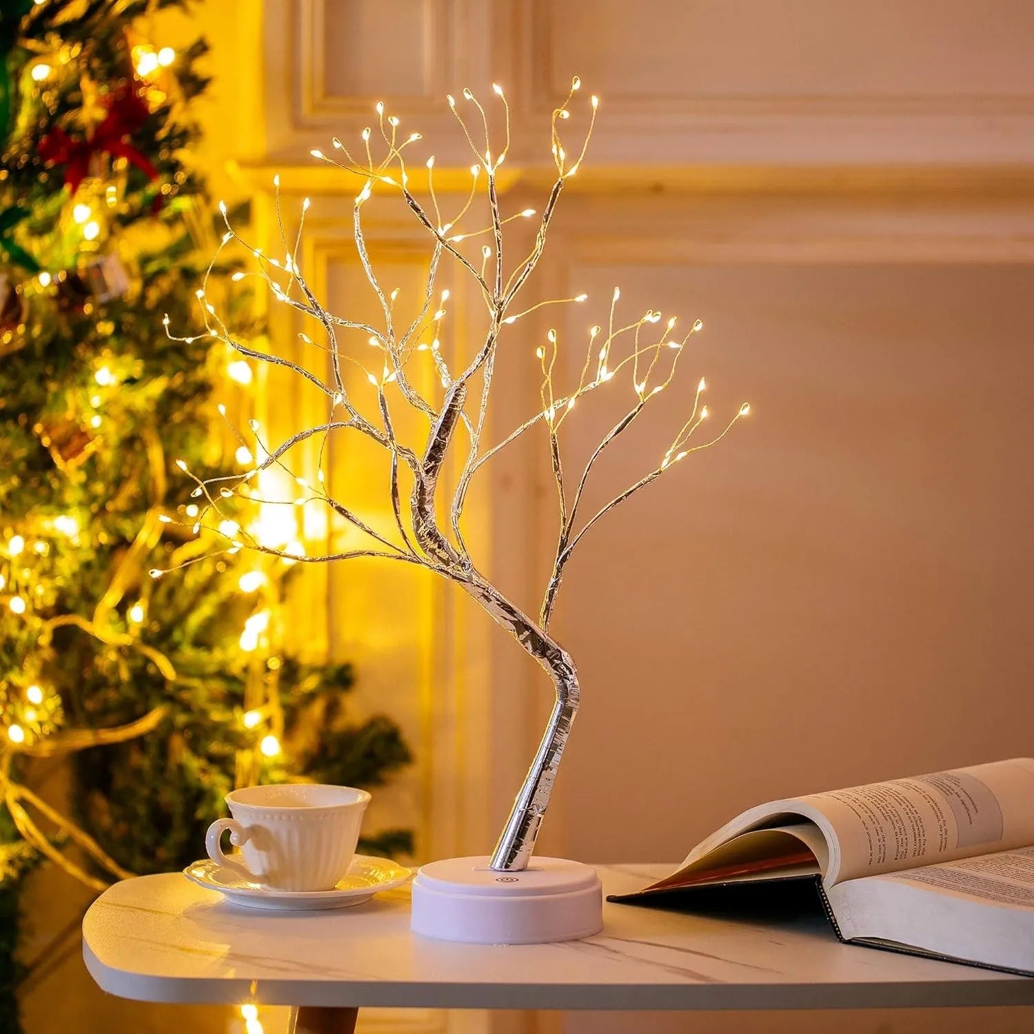 Lampa dekoracyjne drzewko LED