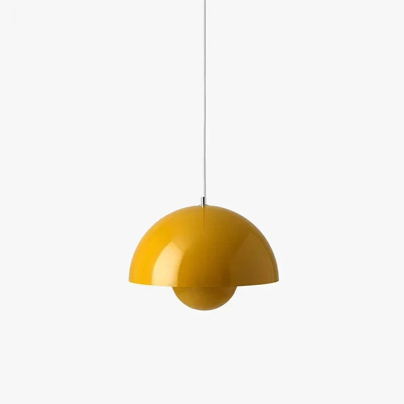 Lampa wisząca LED o półkulistym kształcie