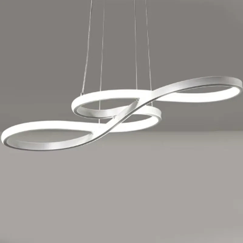 Lampa Wisząca LED Żyrandol w Kształcie Nut Muzycznych – Kreatywne Nowoczesne Oświetlenie Sufitowe