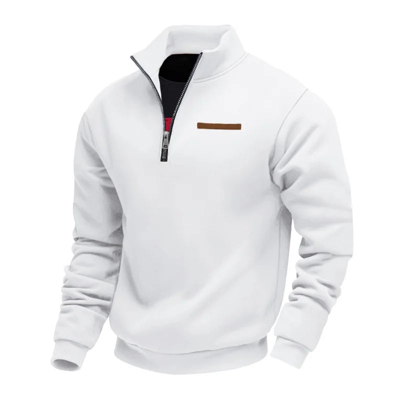 Rafael – Bluza Premium Half-Zip z miękkiego polaru