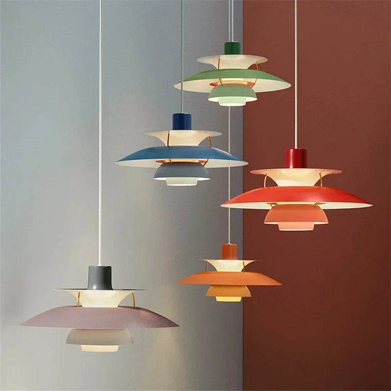 Designerska lampa wisząca w stylu skandynawskim Umbrella