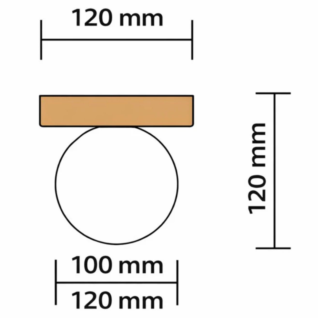 Nowoczesny kinkiet ścienny z kulistym kloszem – minimalistyczny design do wnętrz