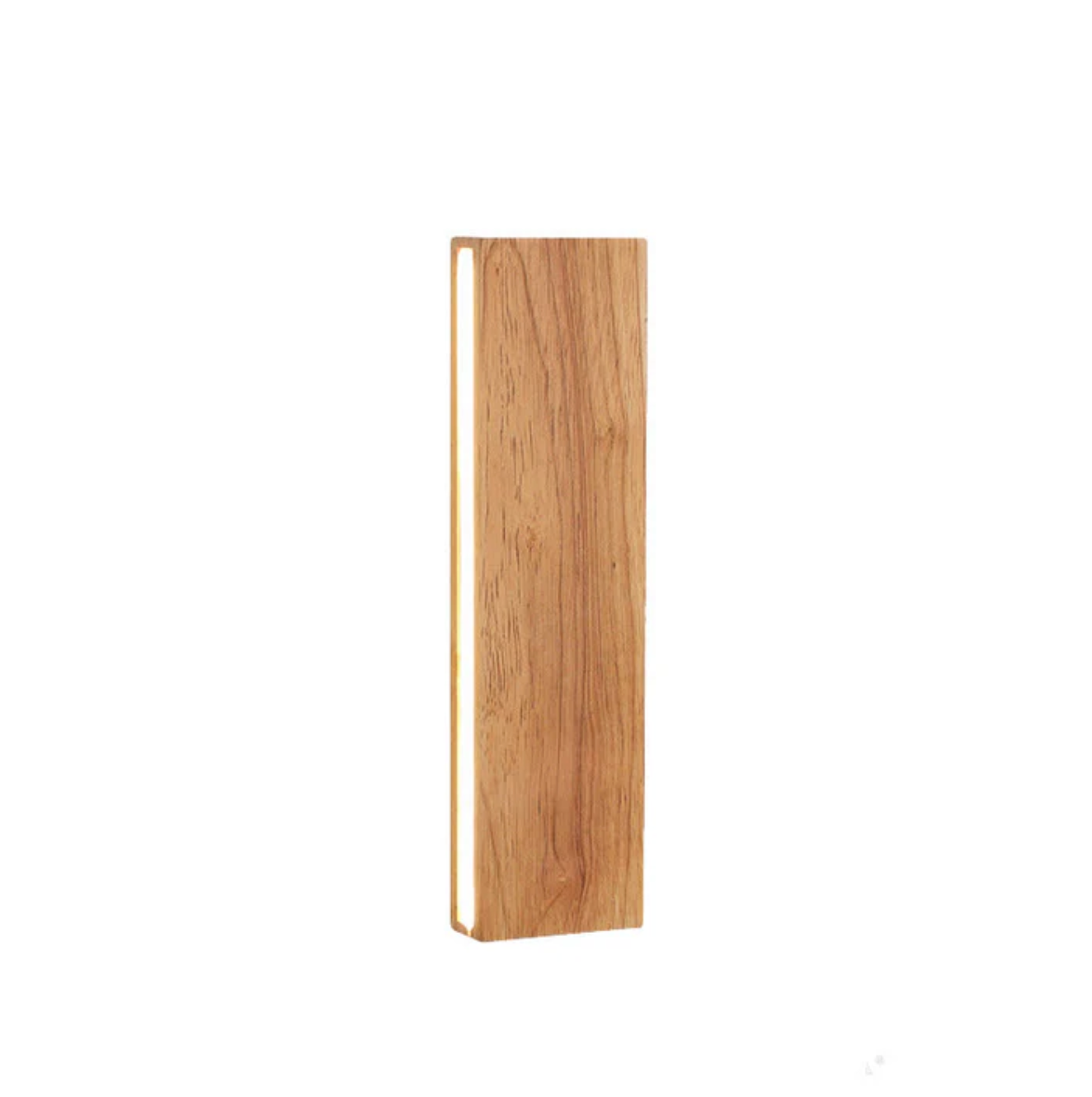 Drewniany kinkiet ścienny LED – minimalistyczna lampa liniowa