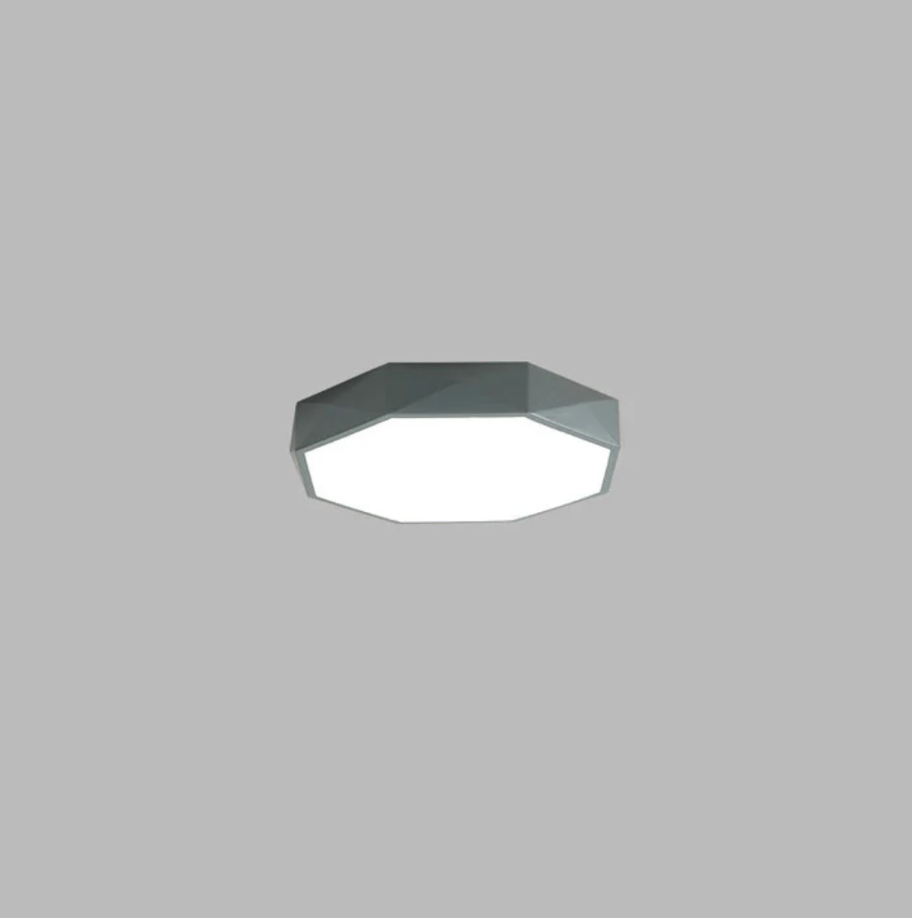 Geometryczna lampa sufitowa LED – kolorowy plafon nowoczesny