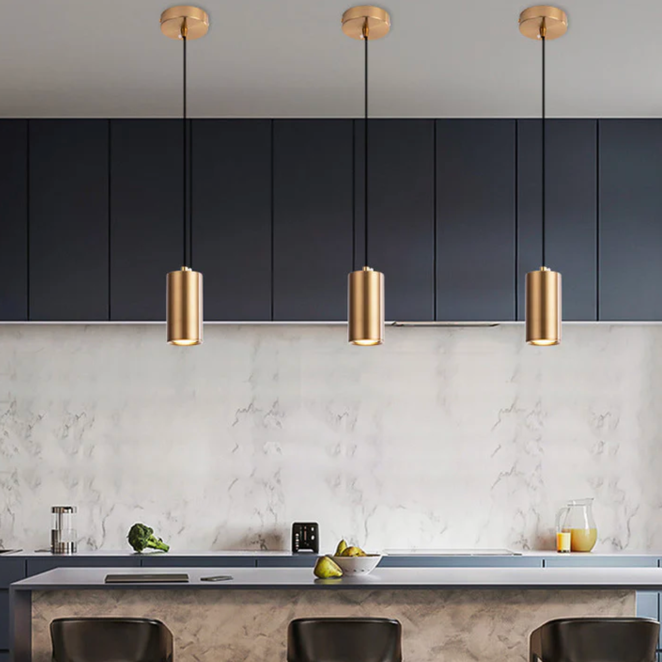Nowoczesna lampa wisząca typu spot – elegancja w minimalistycznym wydaniu