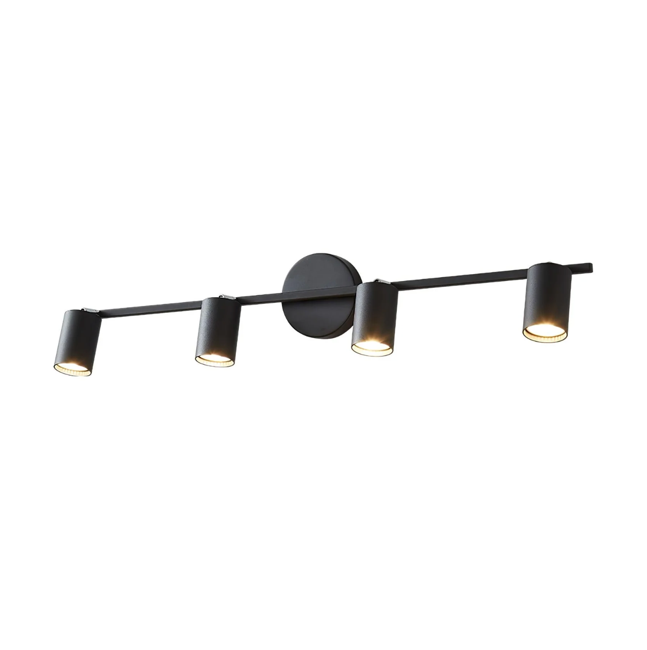 Nowoczesny plafon sufitowy LED z regulowanymi reflektorami – lampa listwa 1/2/3/4 punkty