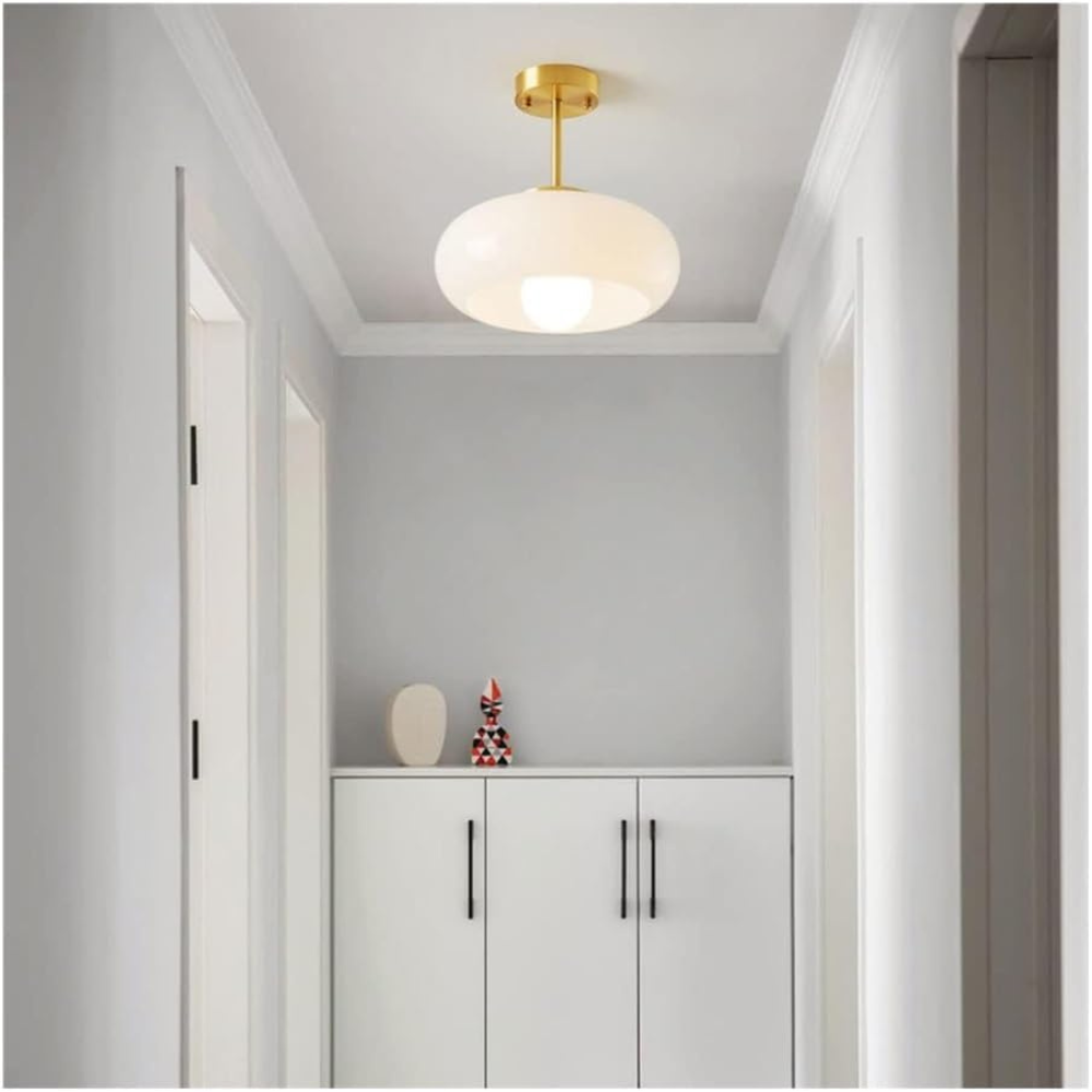 Skandynawska Lampa Wisząca Okrągła Nowoczesne Oświetlenie LED