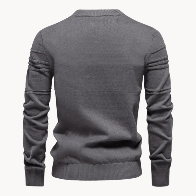 Gairos – Elegancki sweter w kratę