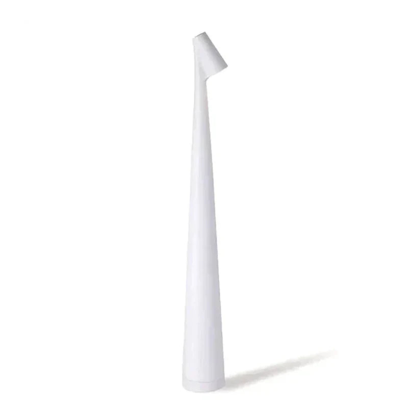 Elegancka lampa stołowa LED o nowoczesnym smukłym designie z dotykowym włącznikiem
