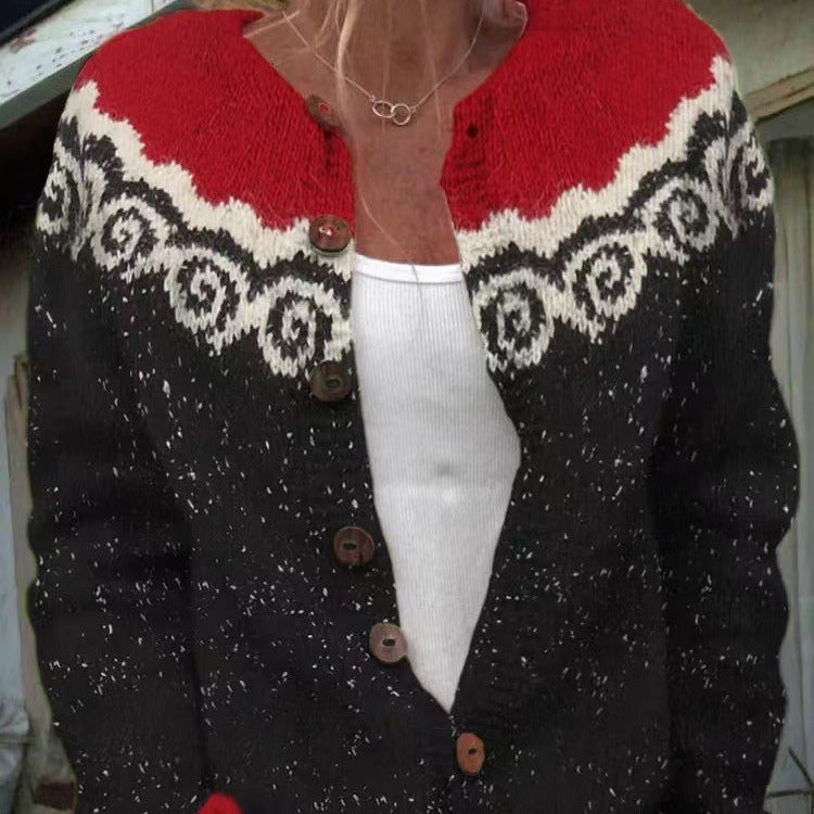 Taylor | Vintage Islandzki Sweter Wełniany