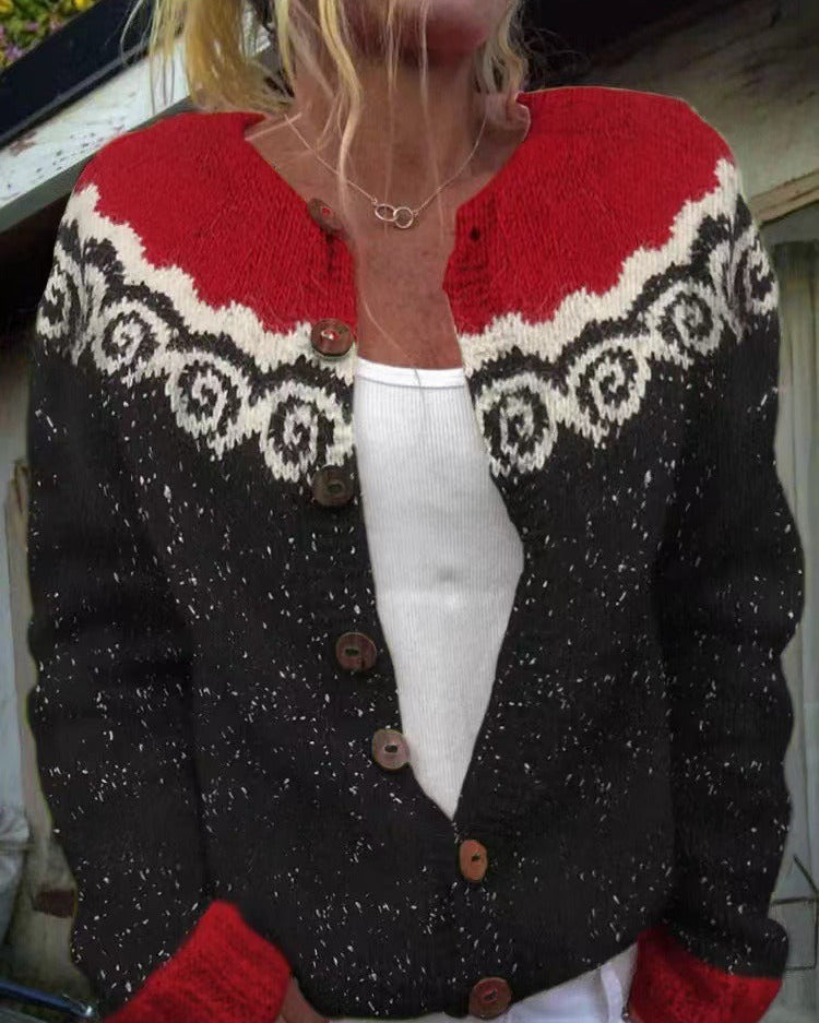 Taylor | Vintage Islandzki Sweter Wełniany