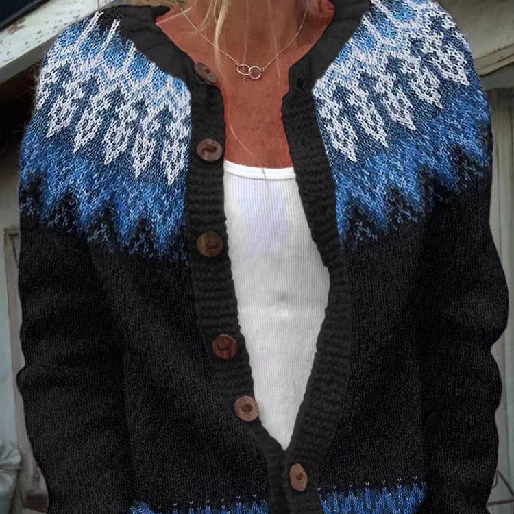 Givanna | Vintage Islandzki Sweter z Wełny