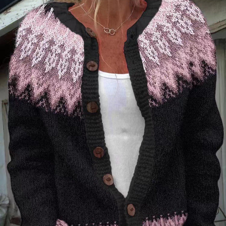 Lydia | Vintage Islandzki Sweter z Wełny