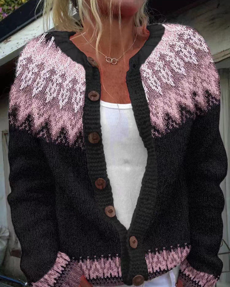Lydia | Vintage Islandzki Sweter z Wełny
