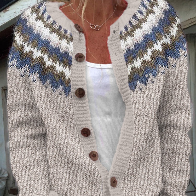 Peyton | Vintage Islandzki Sweter z Wełny
