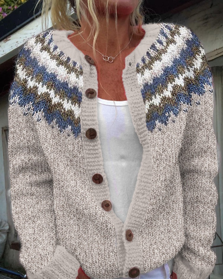 Peyton | Vintage Islandzki Sweter z Wełny