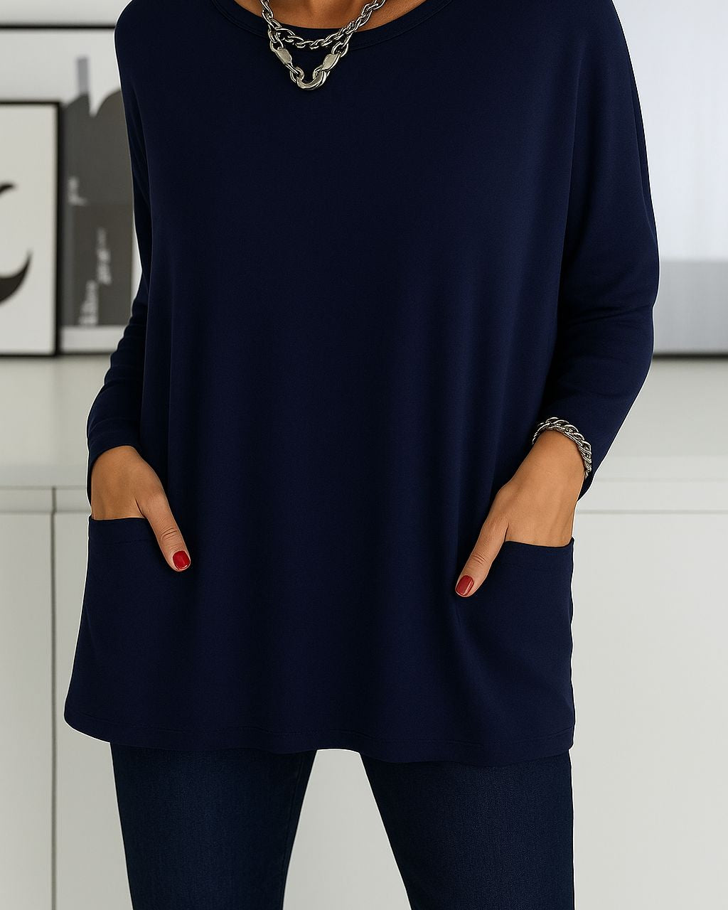 Ivendra – Miękki i elegancki top