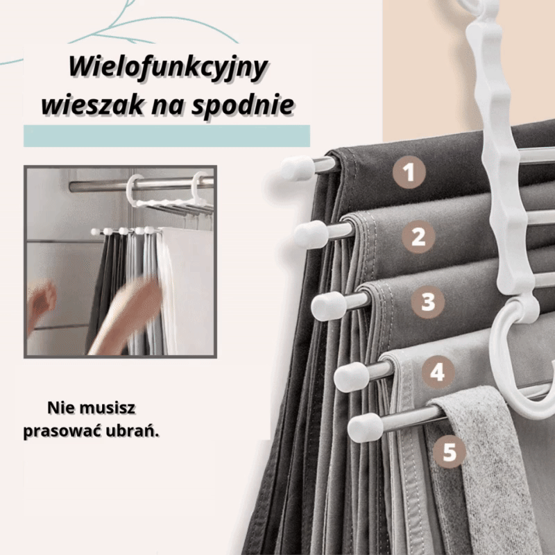 Wielofunkcyjny uchwyt do spodni