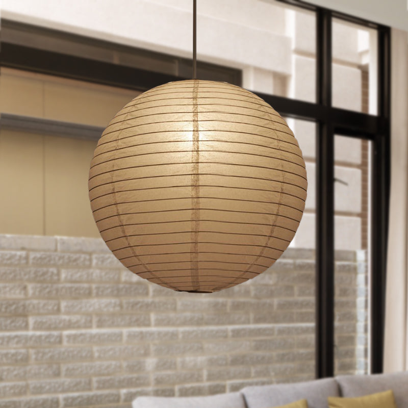 Wisząca Lampa Okrągła Japoński Lampion Dekoracyjny
