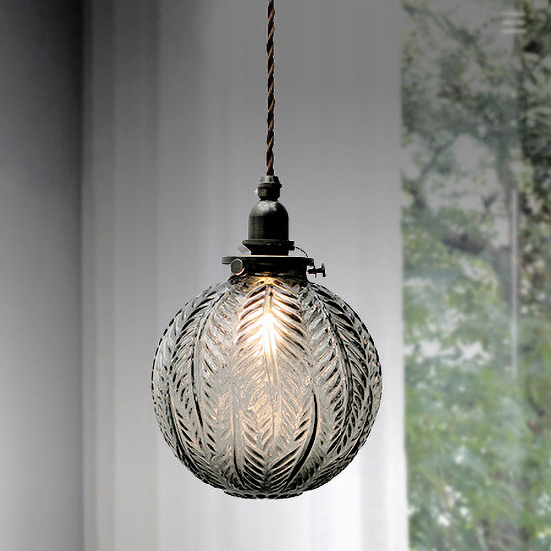 Wisząca Lampa Sufitowa Okrągła Kula Dekoracyjna