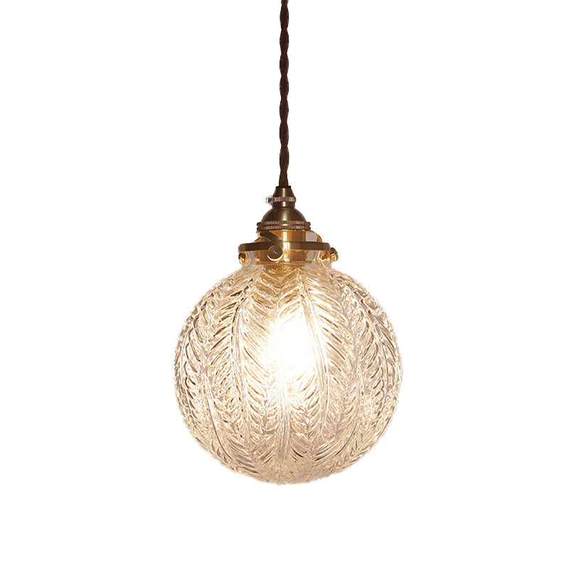 Wisząca Lampa Sufitowa Okrągła Kula Dekoracyjna