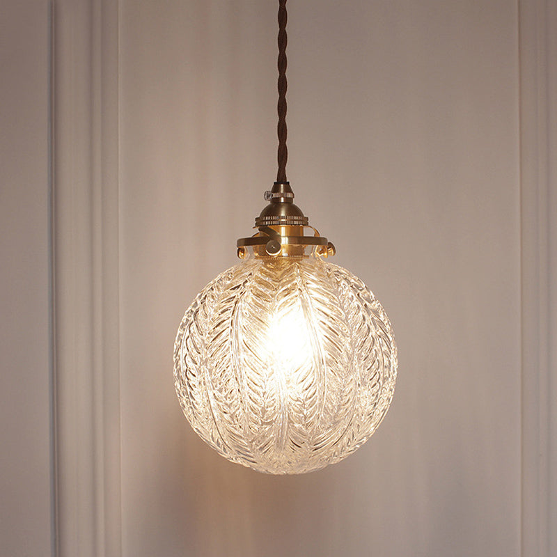 Wisząca Lampa Sufitowa Okrągła Kula Dekoracyjna