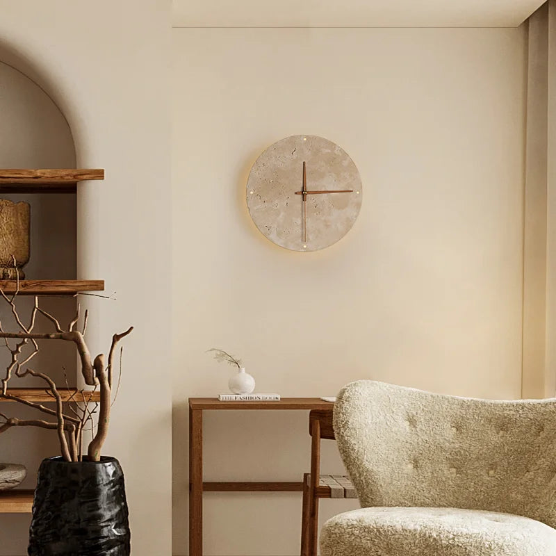 Zegar Ścienny LED Nowoczesny Minimalistyczny Zegar Dekoracyjny