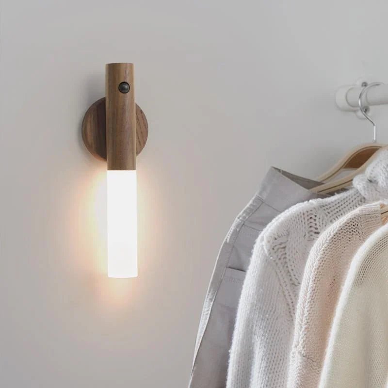 Zestaw 2 Nowoczesnych Lamp Ściennych LED Z Czujnikiem Ruchu Bezprzewodowe Oświetleni