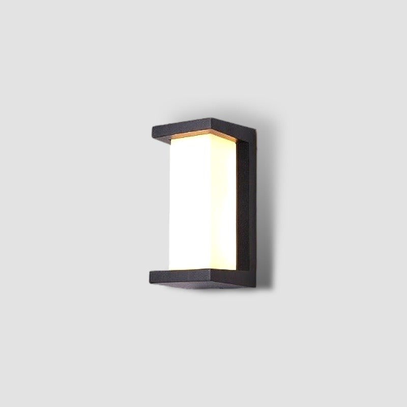 Zewnętrzna Lampa Ścienna Z Czujnikiem Ruchu Do Oświetlenia Wejścia Tarasu I Ogrodu