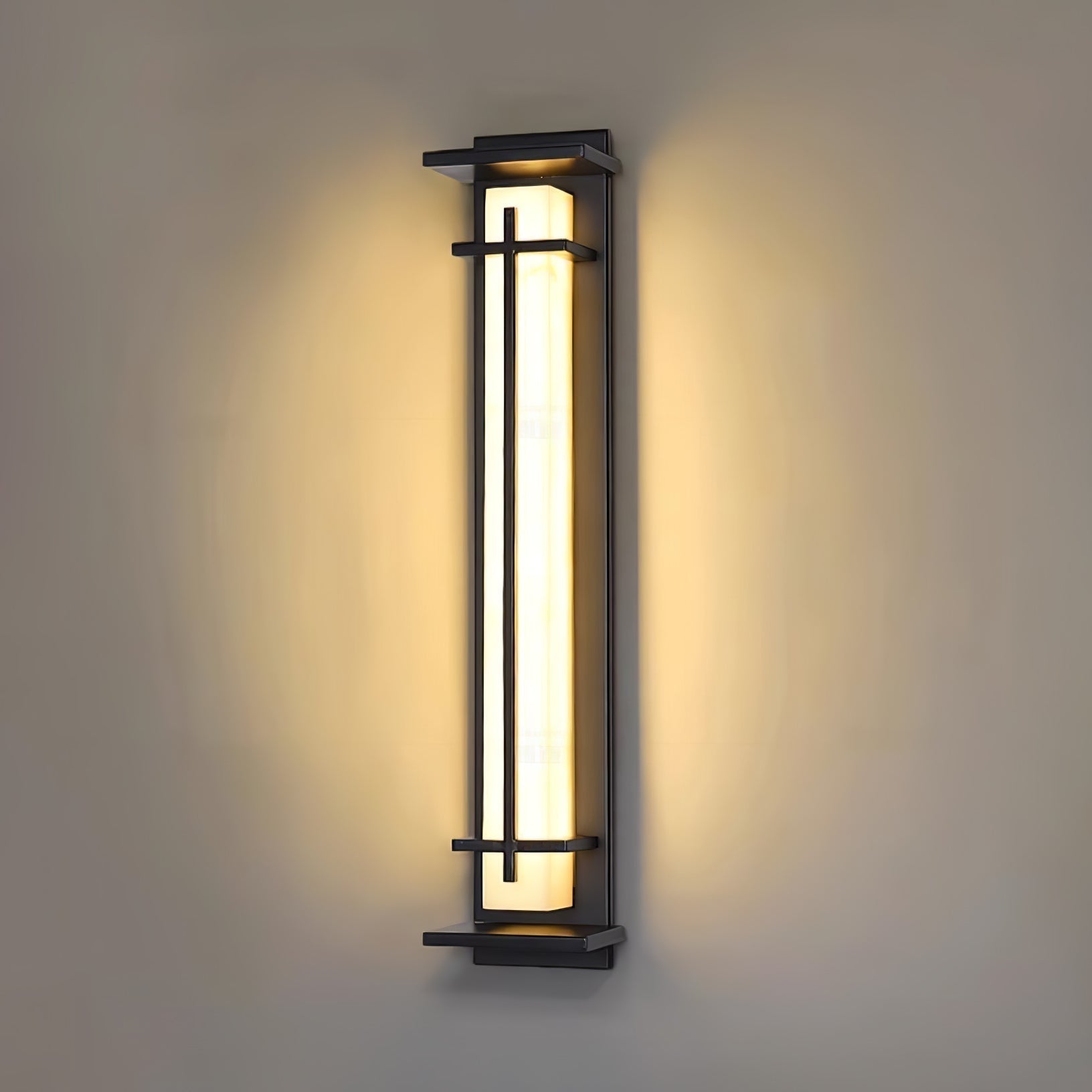 Zewnętrzny LED Nowoczesna Wodoodporna Lampa Ścienna