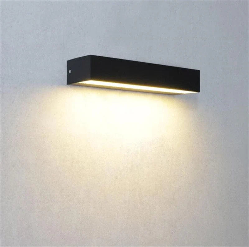 Nowoczesna lampa ścienna LED – minimalistyczne oświetlenie zewnętrzne