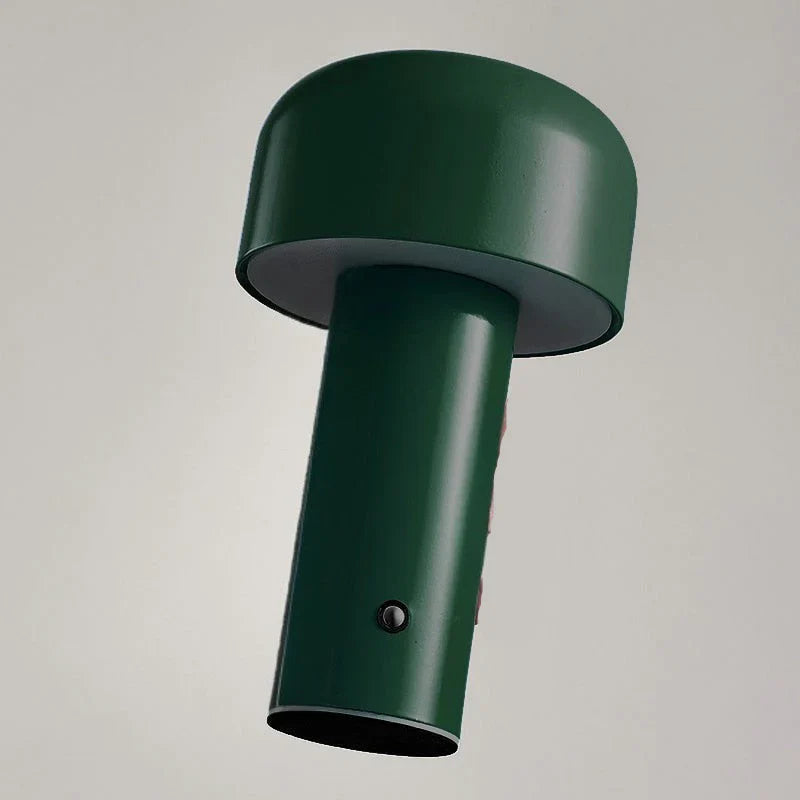 Nowoczesna lampa stołowa LED typu „grzybek” – przenośna, ładowalna, dotykowa