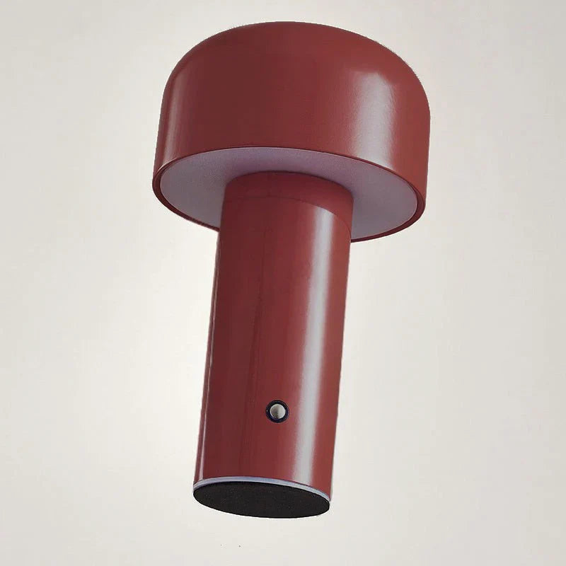 Nowoczesna lampa stołowa LED typu „grzybek” – przenośna, ładowalna, dotykowa