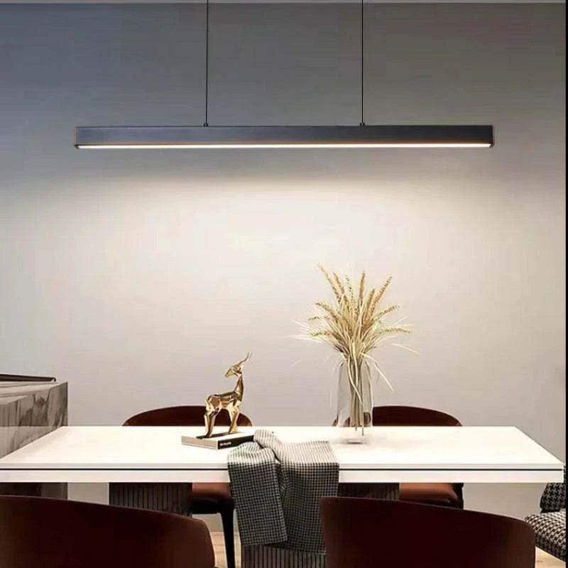 Nowoczesna Poprzeczna Lampa Wisząca LED Do Jadalni