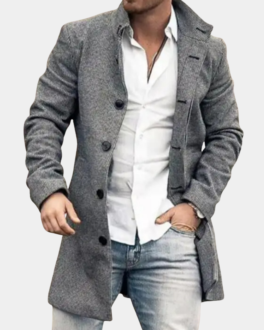 Robert – Elegancki płaszcz męski