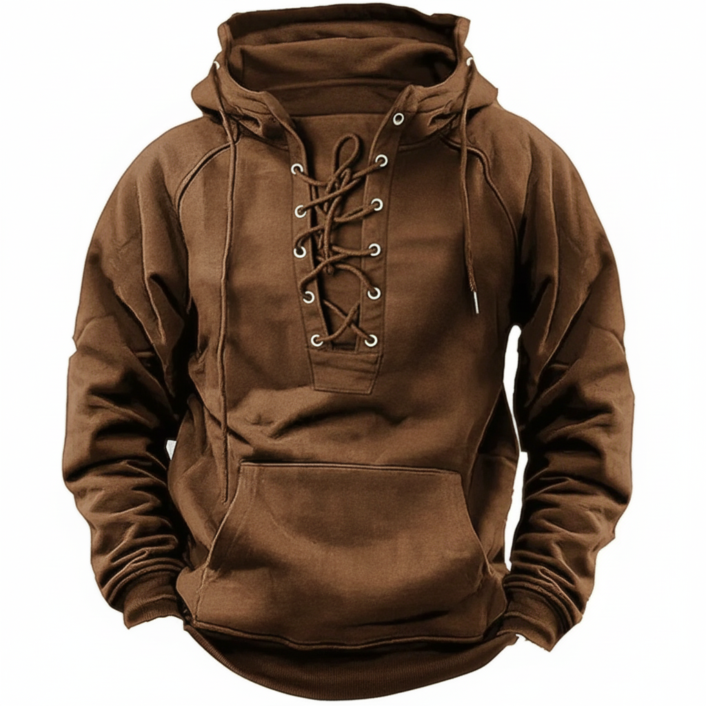 Irvian – Ciepła bluza outdoorowa z kapturem