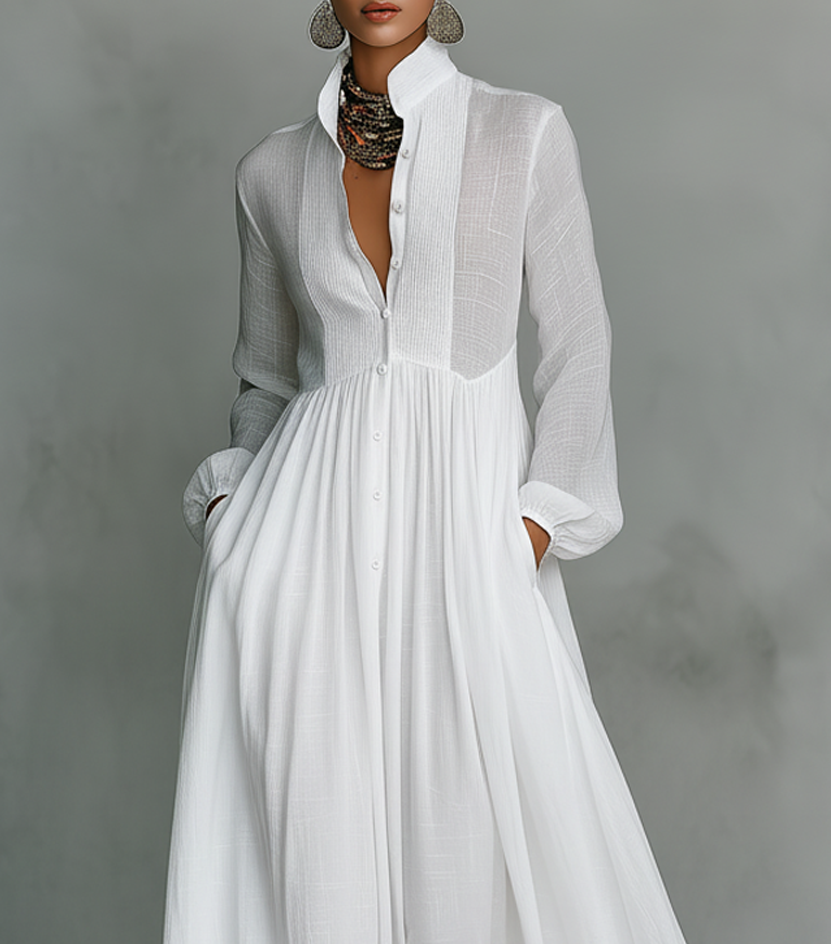 Phaelina – Minimalistyczna sukienka maxi